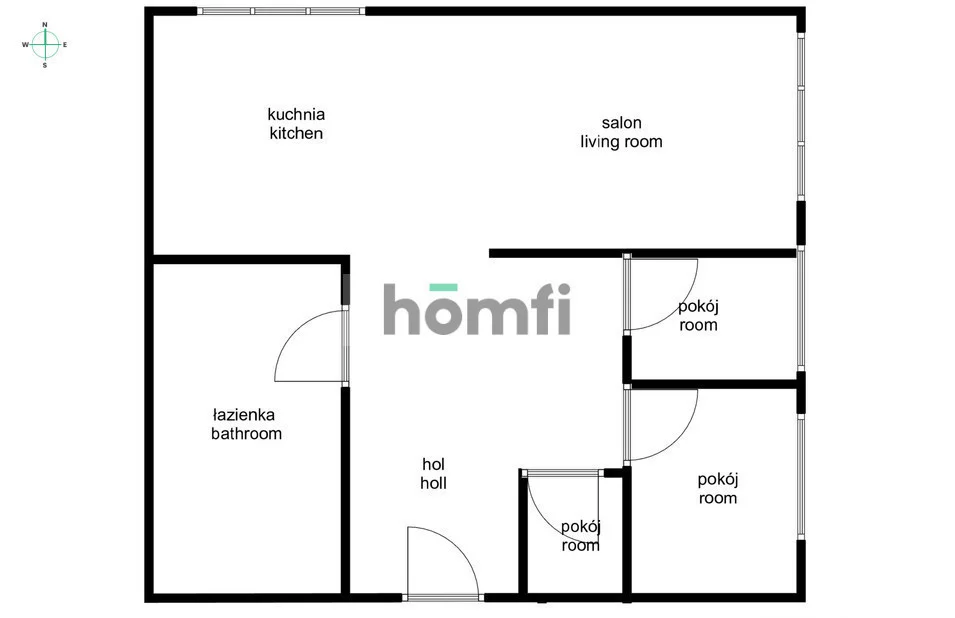 3 pokoje, mieszkanie 70,00 m², piętro 1, oferta nr , 25173/2089/OMS, Kraków, Czyżyny, Osiedle Akademickie