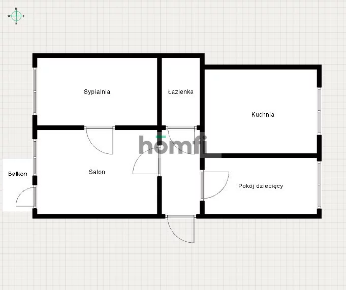 3 pokoje, mieszkanie 49,93 m², piętro 3, oferta nr , 24928/2089/OMS, Piekary Śląskie, Osiedle Andaluzja