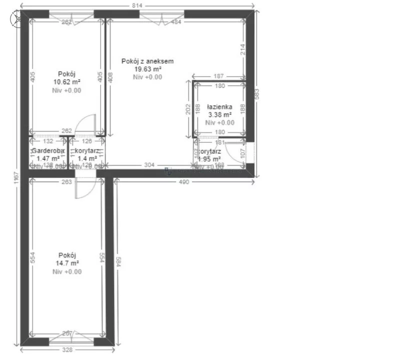 3 pokoje, apartament 53,00 m², piętro 3, oferta nr , 25133/2089/OMS, Kraków, Mistrzejowice, Nowa Huta, Osiedle Centrum C