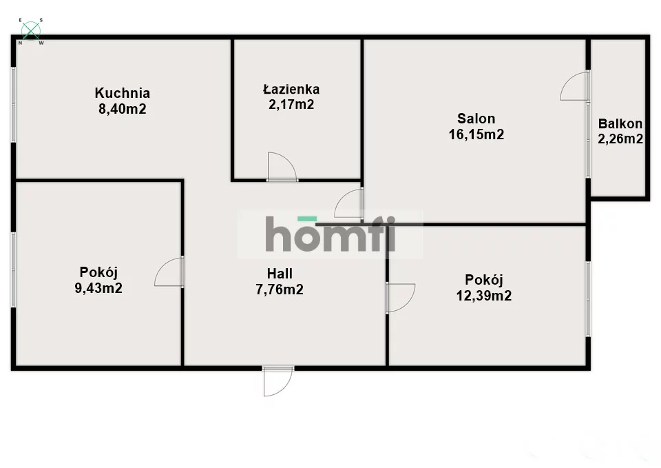 3 pokoje, mieszkanie 56,30 m², parter, oferta nr , 24852/2089/OMS, Jarosław, Osiedle Mikołaja Kopernika