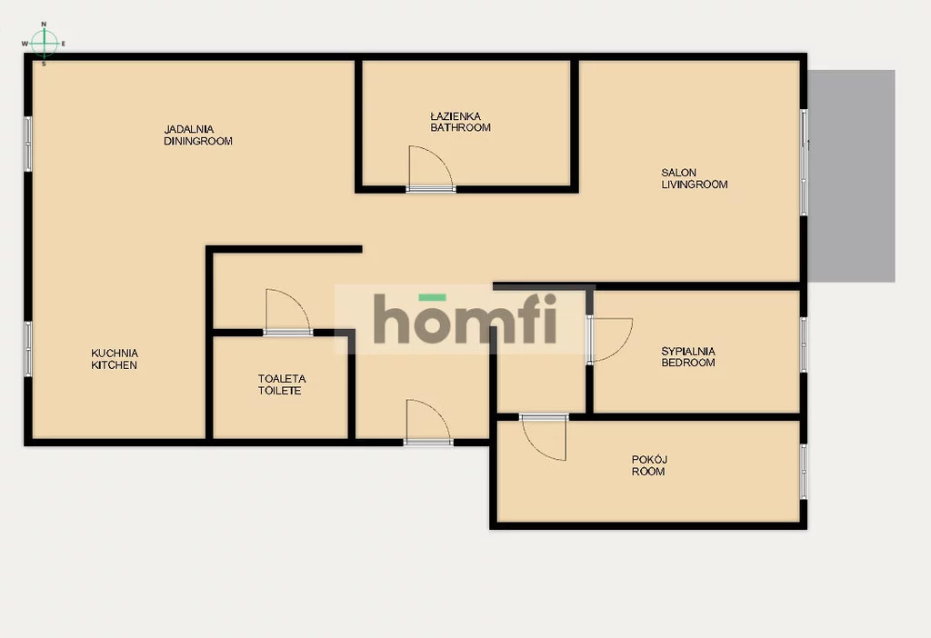 3 pokoje, mieszkanie 72,78 m², piętro 8, oferta nr , 22868/2089/OMS, Radom, płk. Jana Zientarskiego
