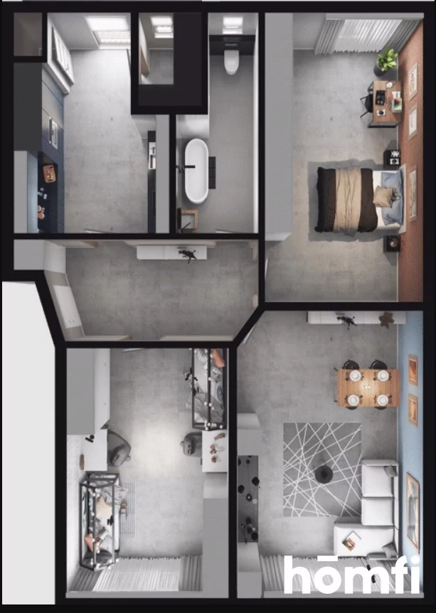 3 pokoje, mieszkanie 103,75 m², piętro 2, oferta nr , 24413/2089/OMS, Bytom, Śródmieście, Centrum, Powstańców Śląskich
