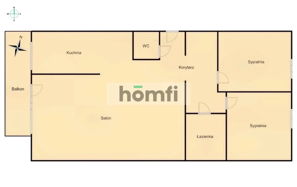 3 pokoje, mieszkanie 62,00 m², piętro 4, oferta nr , 24134/2089/OMS, Sosnowiec, Sielec, Sielec, Rzeźnicza