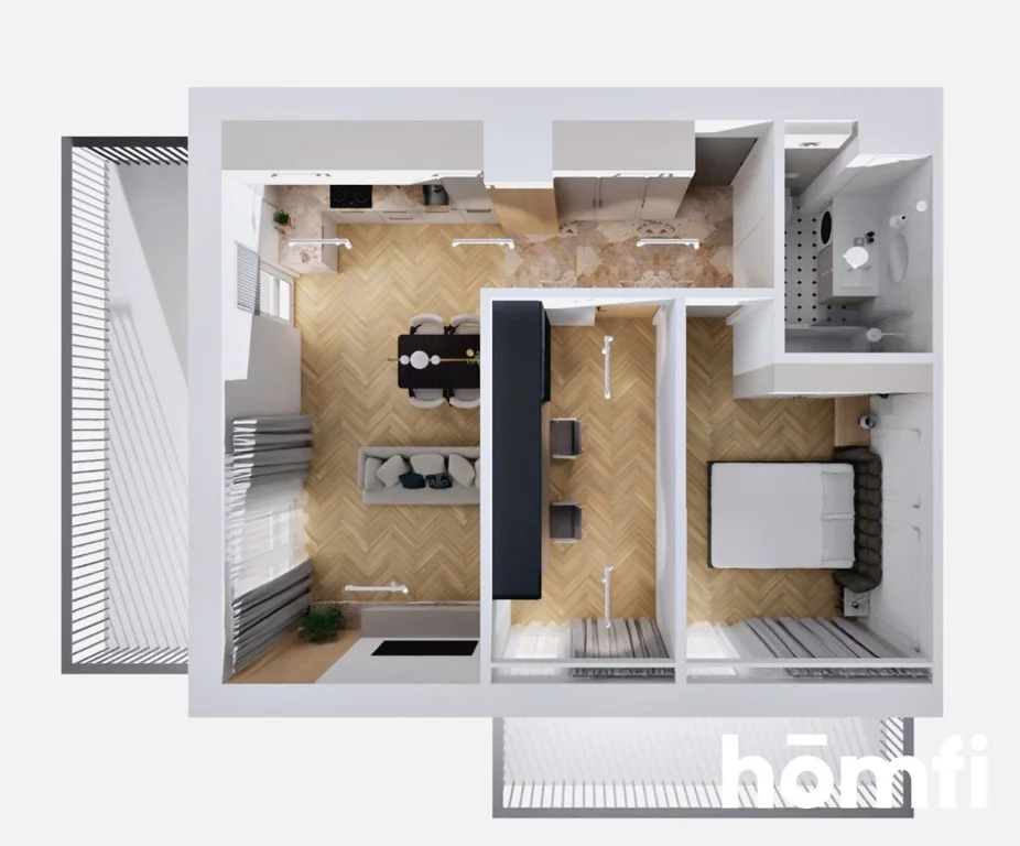 3 pokoje, mieszkanie 53,47 m², piętro 8, oferta nr , 24999/2089/OMS, Kraków, Prądnik Biały, Górka Narodowa, Stefana Banacha