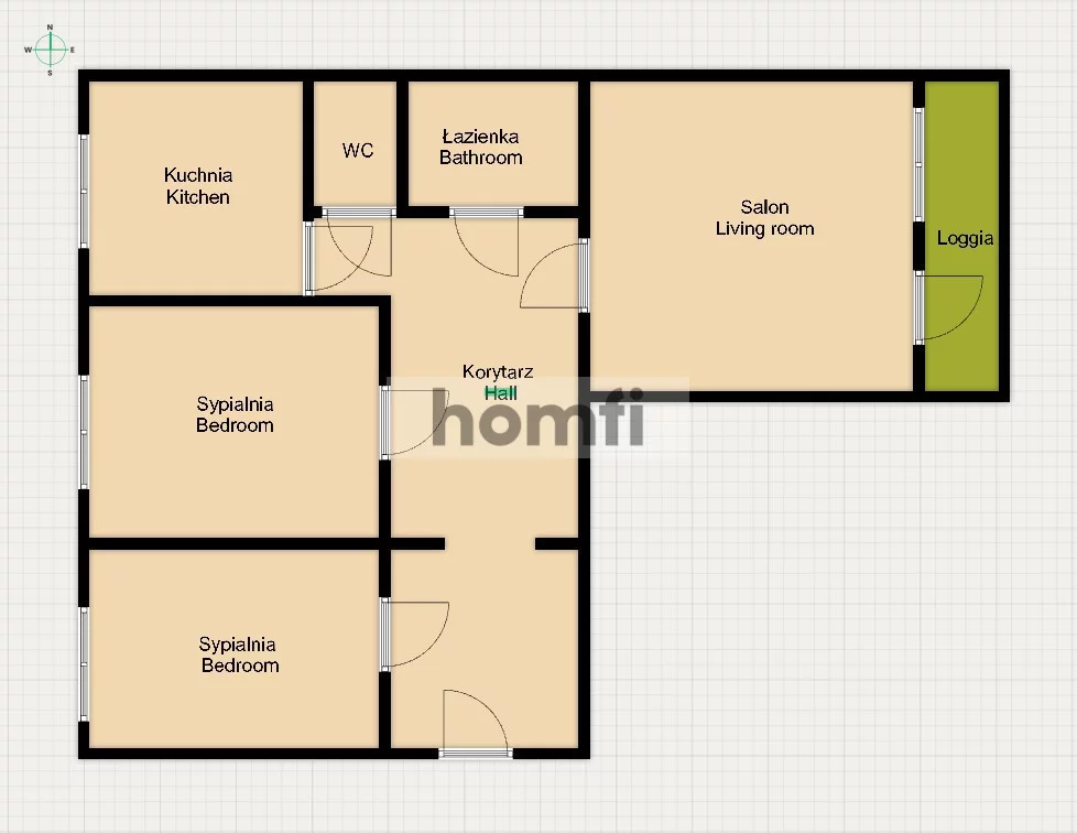 3 pokoje, mieszkanie 61,00 m², piętro 3, oferta nr , 24023/2089/OMS, Radom, Prędocinek, Tadeusza Czackiego