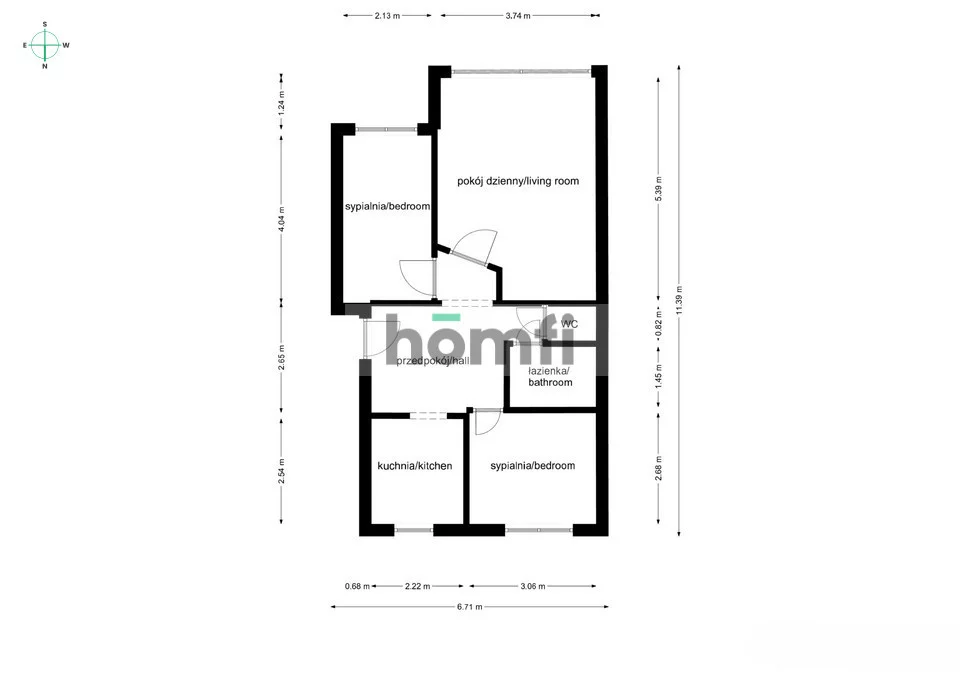 3 pokoje, mieszkanie 54,33 m², parter, oferta nr , 25200/2089/OMS, Bielsko-Biała, Obszary, Towarzystwa Szkoły Ludowej
