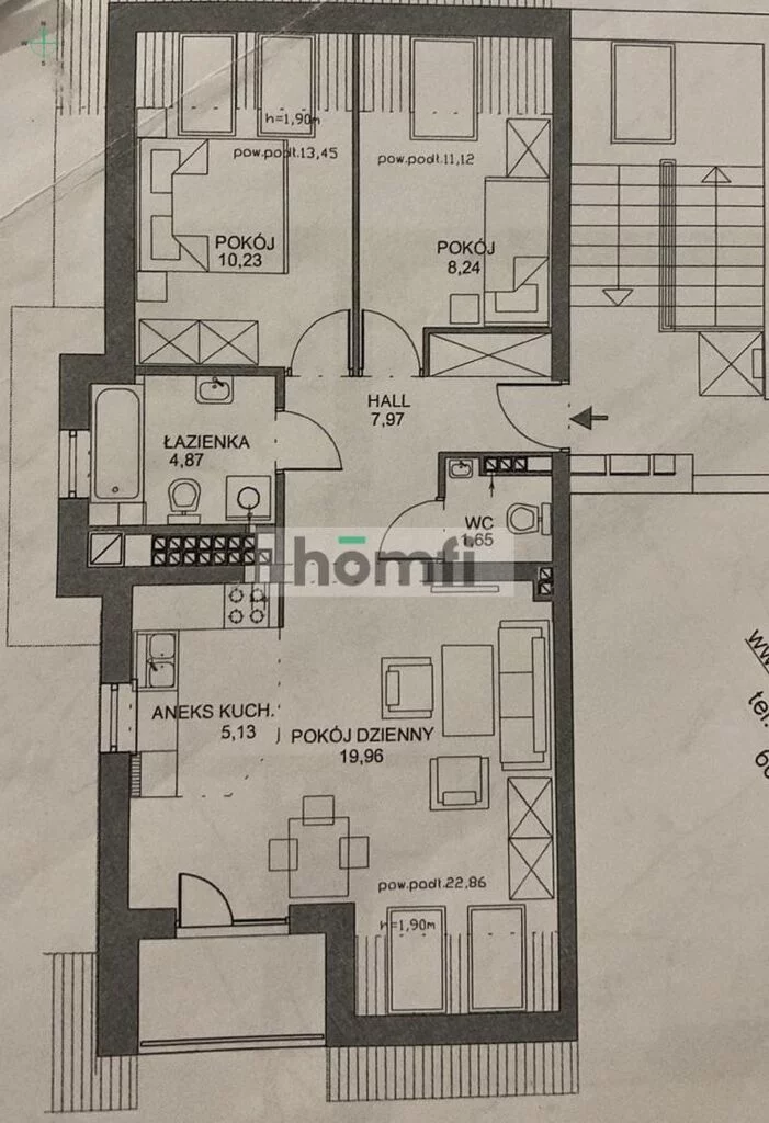 3 pokoje, mieszkanie 60,00 m², piętro 3, oferta nr , 24660/2089/OMS, Starachowice, Witolda Lutosławskiego