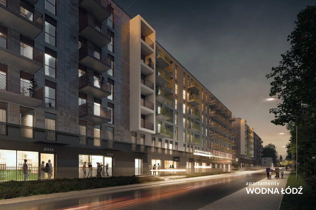 3 pokoje, mieszkanie 55,54 m², piętro 1, oferta nr , 25243/2089/OMS, Łódź, Wodna