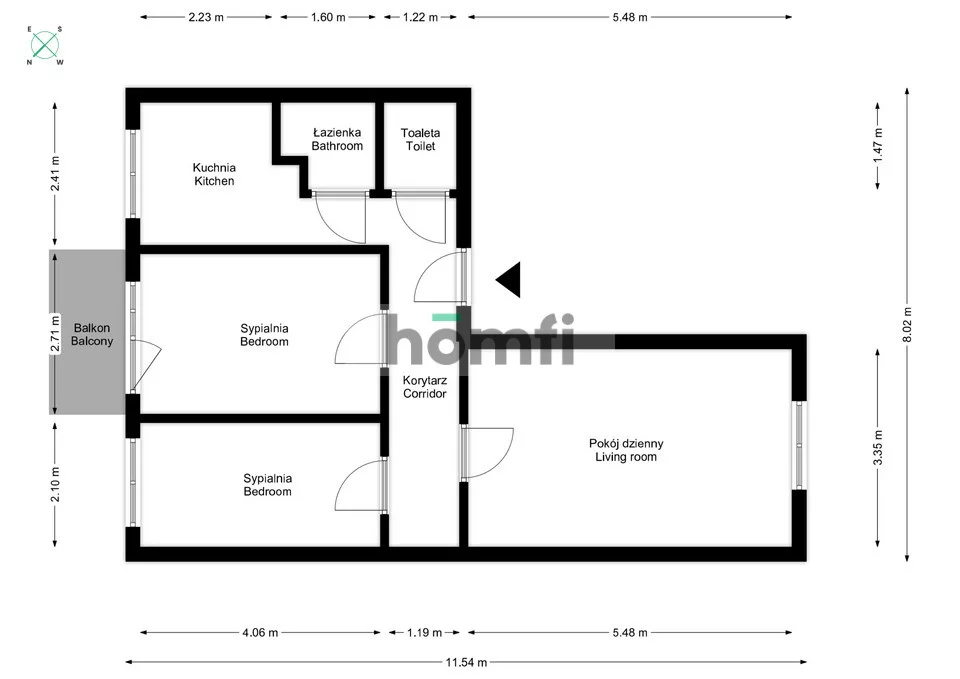 3 pokoje, mieszkanie 55,50 m², piętro 4, oferta nr , 24369/2089/OMS, Radom, Śródmieście, Zacisze