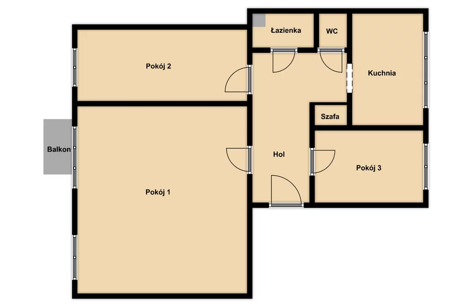 3 pokoje, mieszkanie 57,90 m², piętro 4, oferta nr , 23487/2089/OMS, Lublin, Rury, LSM, Żarnowiecka
