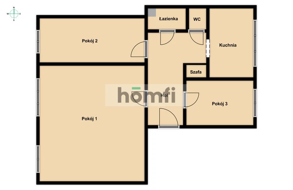 3 pokoje, mieszkanie 57,90 m², piętro 4, oferta nr , 23487/2089/OMS, Lublin, Rury, LSM, Żarnowiecka