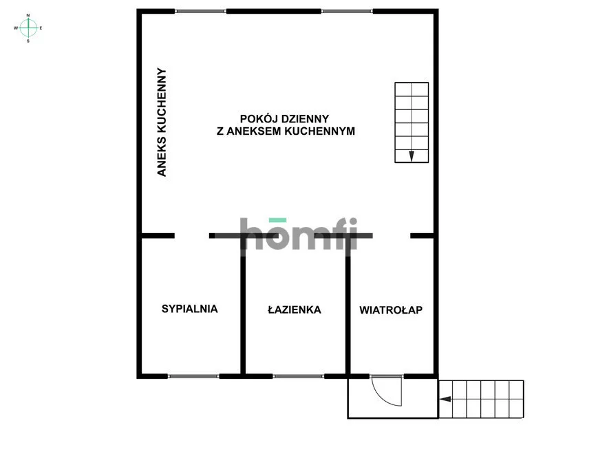 3 pokoje, mieszkanie 67,60 m², piętro 1, oferta nr , 23299/2089/OMS, Zębice