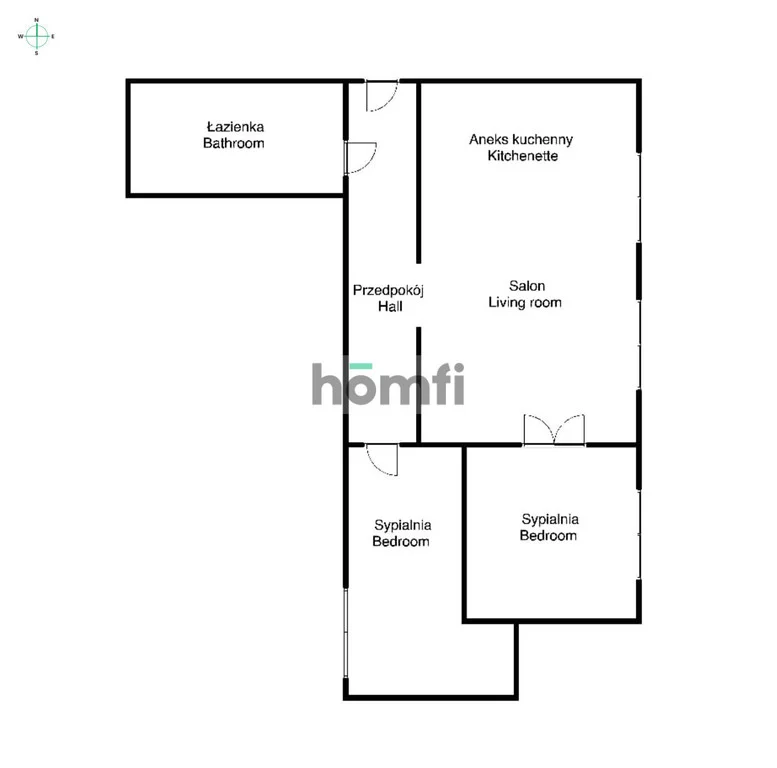 3 pokoje, apartament 49,00 m², piętro 1, oferta nr , 24274/2089/OMS, Kraków, Prądnik Biały, Zygmunta Glogera