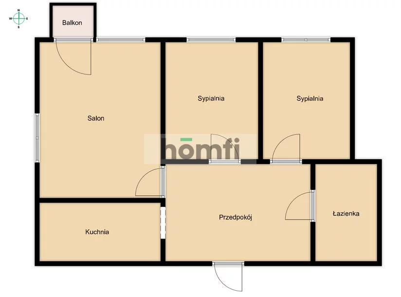 3 pokoje, mieszkanie 56,00 m², piętro 4, oferta nr , 53260/2089/OMW, Warszawa, Żoliborz, Żoliborz, Braci Załuskich