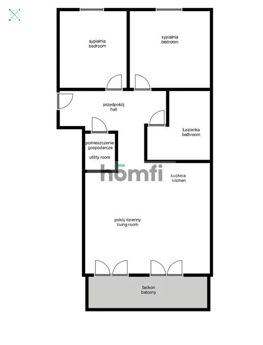 3 pokoje, mieszkanie 70,00 m², piętro 2, oferta nr , 52599/2089/OMW, Kraków, Bieżanów-Prokocim, Górników