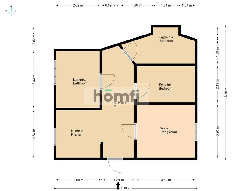 3 pokoje, mieszkanie 83,00 m², piętro 3, oferta nr , 52564/2089/OMW, Radom, Krakowska