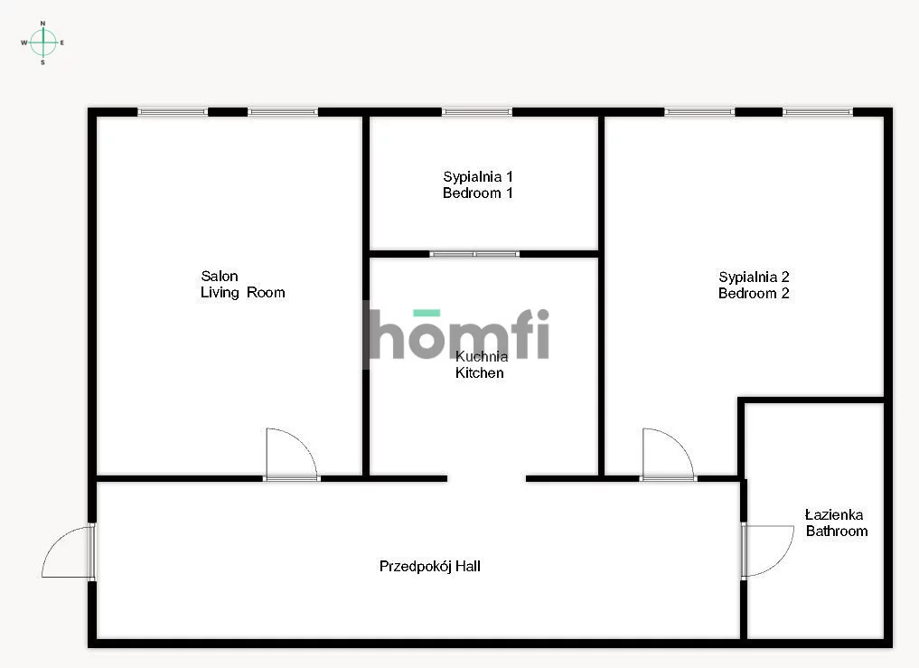 3 pokoje, mieszkanie 62,00 m², piętro 4, oferta nr , 50439/2089/OMW, Wrocław, Biskupin-Sępolno-Dąbie-Bartoszowice, Śródmieście, Nowowiejska