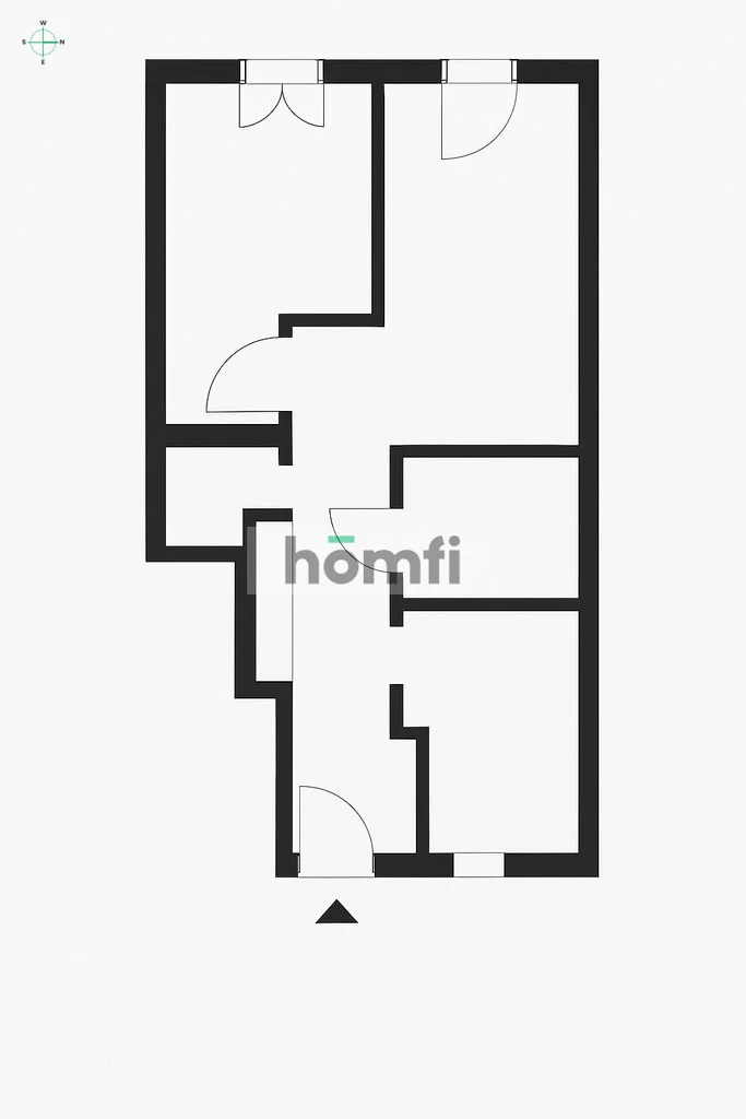 3 pokoje, mieszkanie 58,45 m², parter, oferta nr , 52372/2089/OMW, Kraków, Bronowice, Odlewnicza