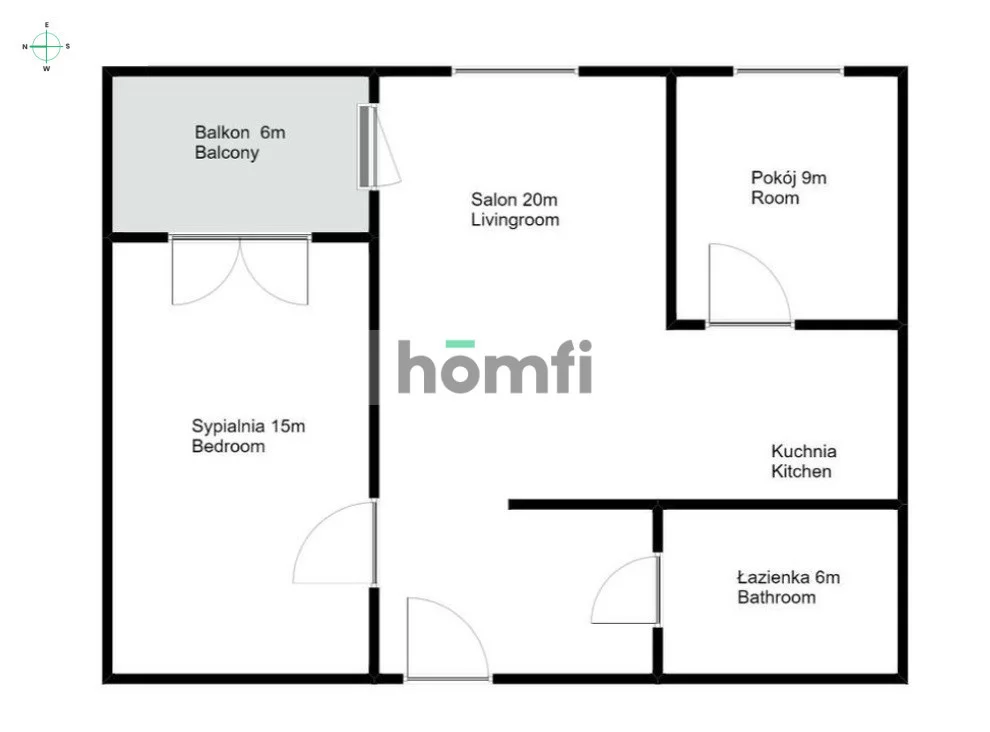 3 pokoje, mieszkanie 53,00 m², piętro 4, oferta nr , 52518/2089/OMW, Wrocław, Krzyki-Partynice, Krzyki, Opolska