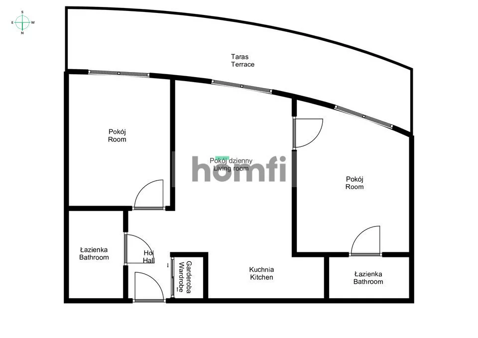 3 pokoje, mieszkanie 67,88 m², piętro 5, oferta nr , 52105/2089/OMW, Wrocław, Stare Miasto, Podwale