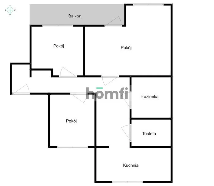 3 pokoje, mieszkanie 59,50 m², piętro 1, oferta nr , 52514/2089/OMW, Wrocław, Fabryczna, Szybowcowa