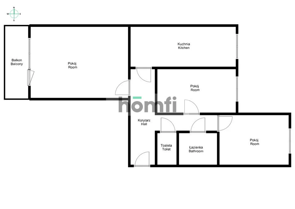 3 pokoje, mieszkanie 64,00 m², piętro 2, oferta nr , 53090/2089/OMW, Wrocław, Gądów-Popowice Południowe, Gądów Mały, Szybowcowa