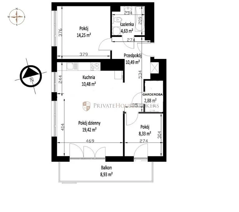 3 pokoje, mieszkanie 74,00 m², piętro 4, oferta nr , 30532/2089/OMW, Kraków, Podgórze, Zabłocie, Tadeusza Romanowicza