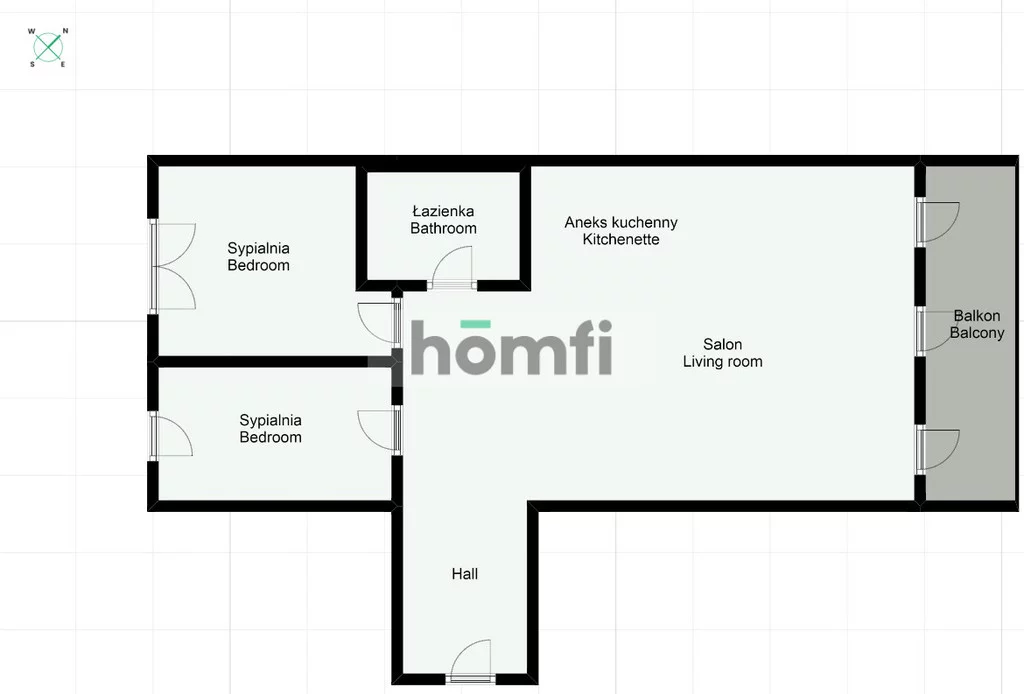 3 pokoje, mieszkanie 72,00 m², piętro 5, oferta nr , 53078/2089/OMW, Wrocław, Biskupin-Sępolno-Dąbie-Bartoszowice, Śródmieście