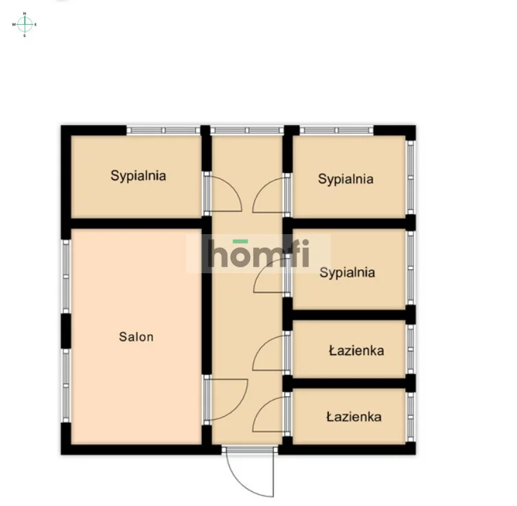 4 pokoje, mieszkanie 119,63 m², piętro 2, oferta nr , 24883/2089/OMS, Krynica-Zdrój, Henryka Ebersa