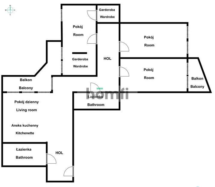 4 pokoje, mieszkanie 131,96 m², piętro 4, oferta nr , 22457/2089/OMS, Kraków, Grzegórzki, al. Ignacego Daszyńskiego