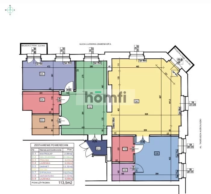 4 pokoje, mieszkanie 113,31 m², piętro 3, oferta nr , 24802/2089/OMS, Łódź, Śródmieście, Śródmieście