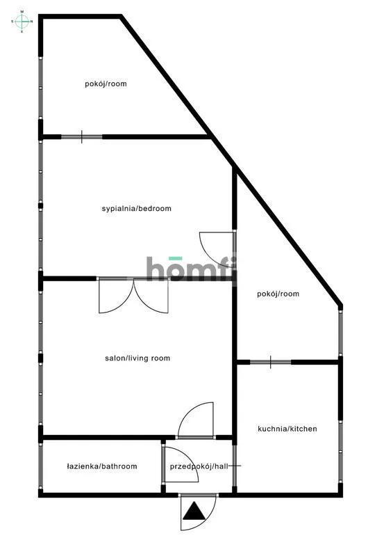 4 pokoje, mieszkanie 69,00 m², parter, oferta nr , 24058/2089/OMS, Gdańsk, Śródmieście, Na Stoku