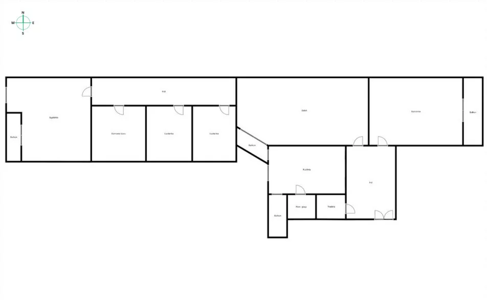 4 pokoje, mieszkanie 154,00 m², piętro 1, oferta nr , 24449/2089/OMS, Bytom, Śródmieście, Centrum, Powstańców Warszawskich