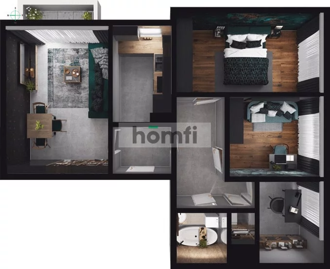 4 pokoje, mieszkanie 64,70 m², piętro 4, oferta nr , 23342/2089/OMS, Tarnów, Grabówka, Promienna