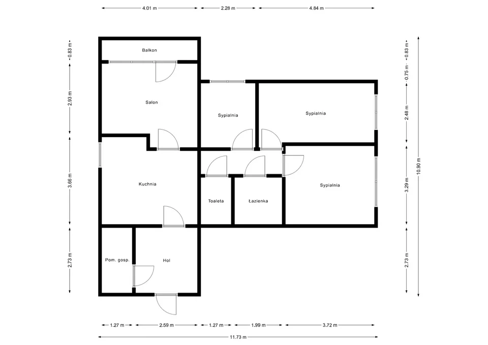 4 pokoje, mieszkanie 81,00 m², piętro 12, oferta nr , 24807/2089/OMS, Warszawa, Targówek, Targówek, Radzymińska