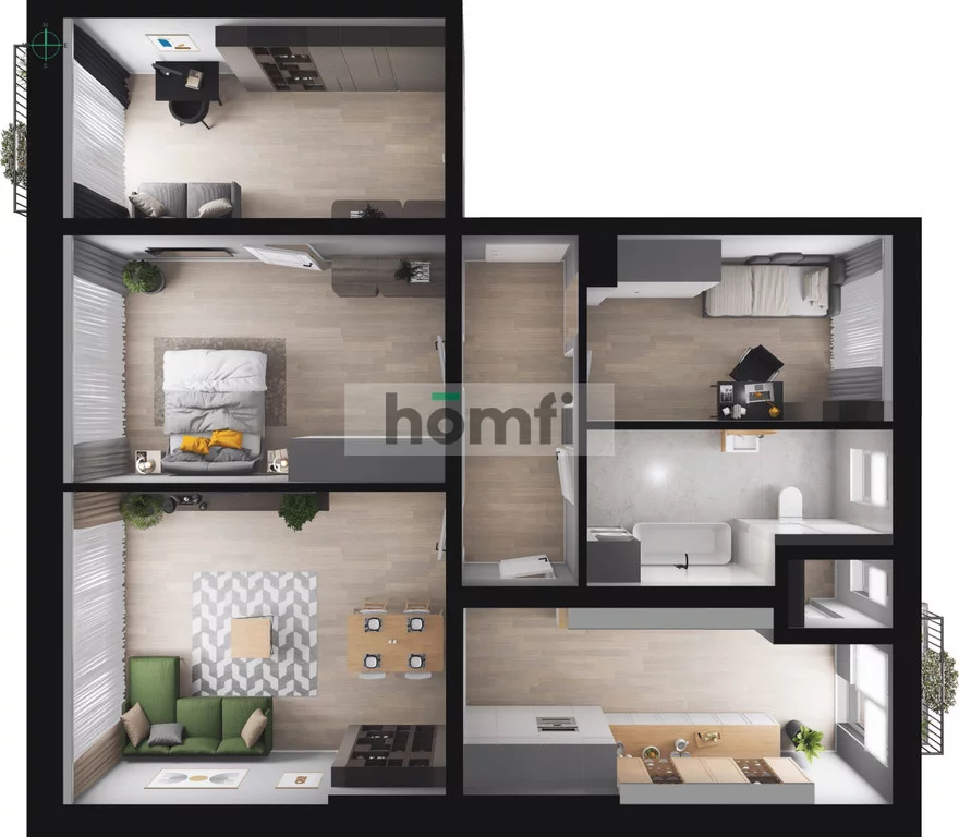 4 pokoje, mieszkanie 96,90 m², piętro 2, oferta nr , 23573/2089/OMS, Poznań, Stare Miasto, Stare Miasto, Rybaki