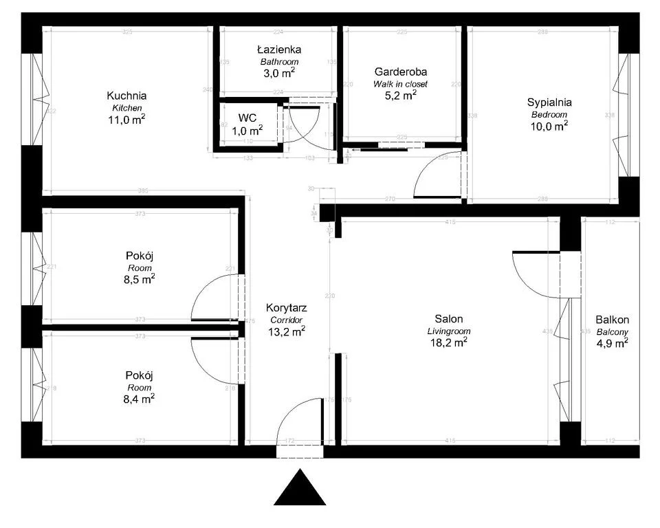 4 pokoje, mieszkanie 78,50 m², piętro 2, oferta nr , 25297/2089/OMS, Rejowiec, Tadeusza Kościuszki