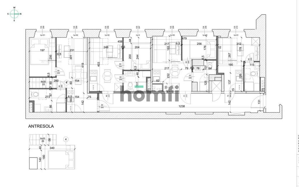 6 pokoi, mieszkanie 95,00 m², piętro 3, oferta nr , 25012/2089/OMS, Łódź, Śródmieście, Śródmieście, Prezydenta Gabriela Narutowicza