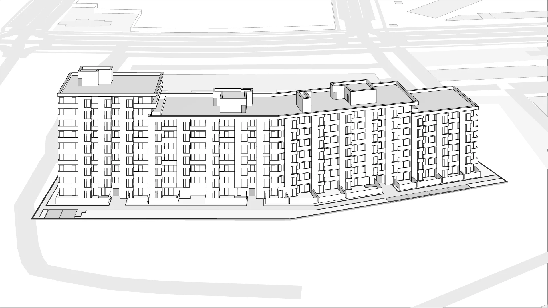 Wirtualna makieta 3D mieszkania 43.14 m², L2/K3/04