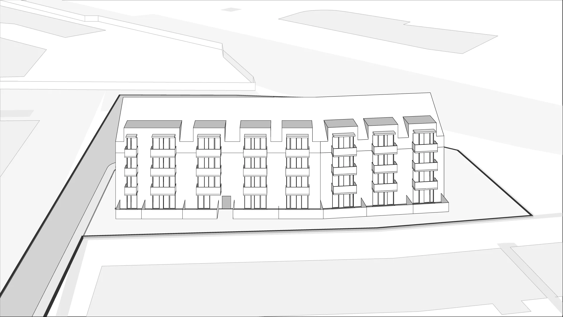 Wirtualna makieta 3D mieszkania 42.87 m², P.1.2.18