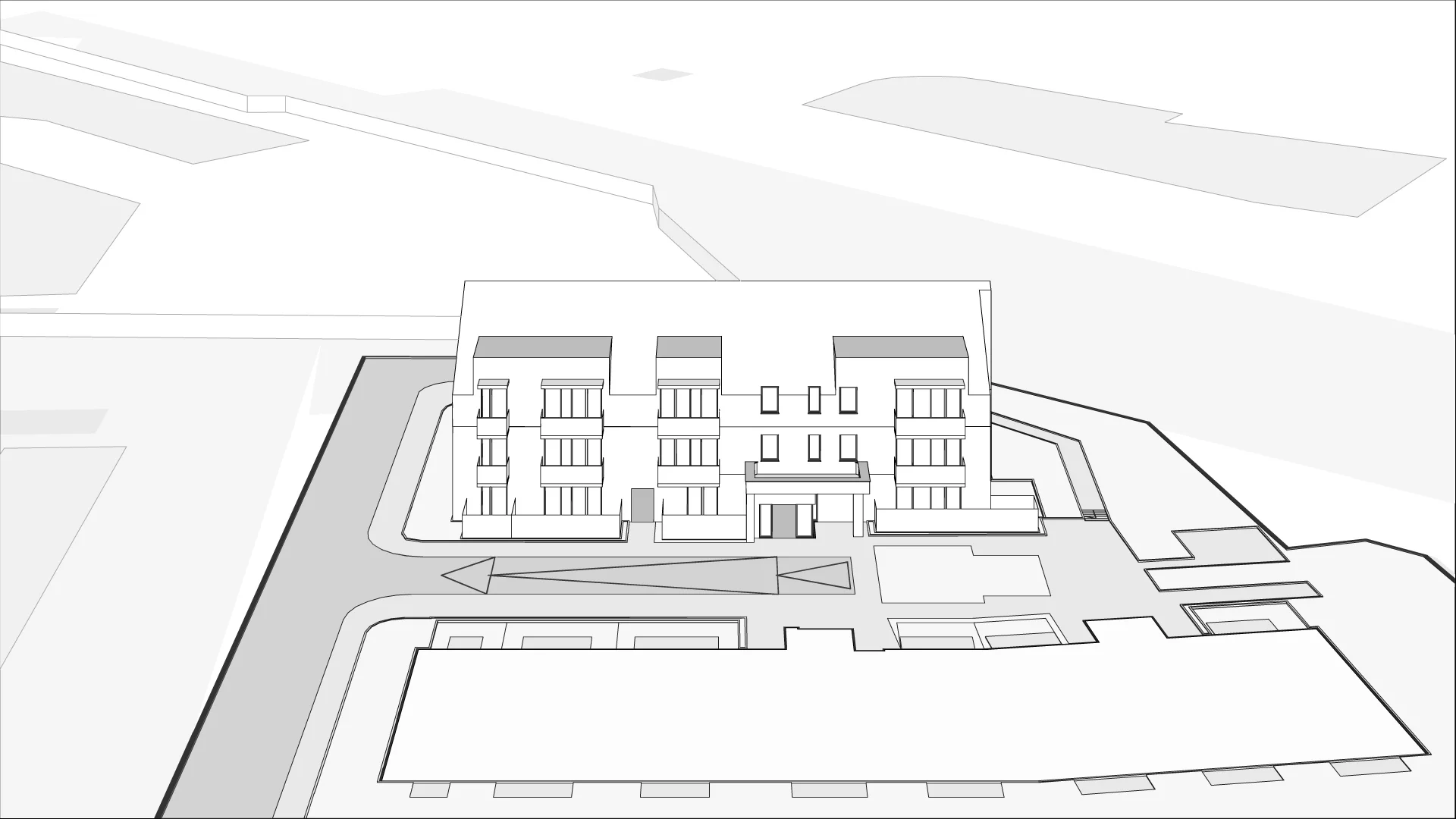 Wirtualna makieta 3D mieszkania 44.67 m², R.1.1.09