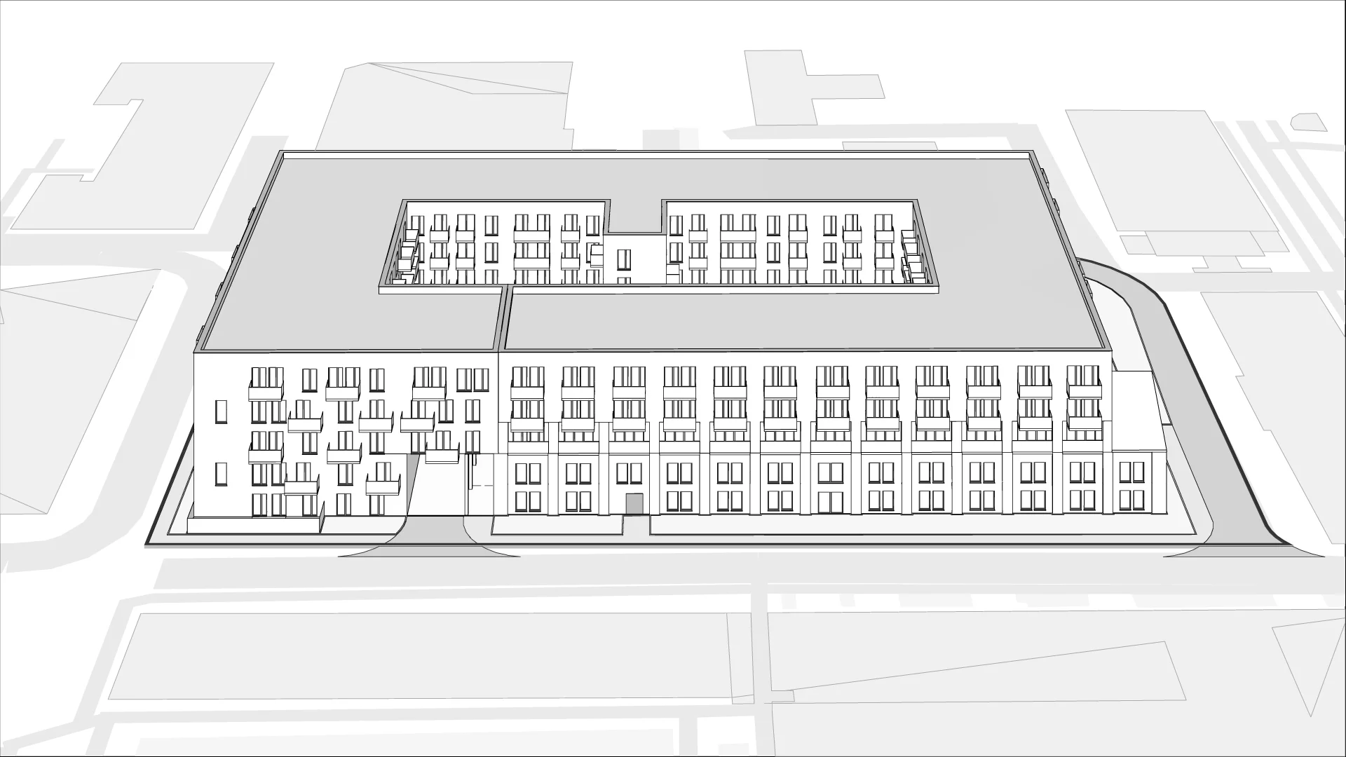 Wirtualna makieta 3D mieszkania 40.77 m², 00.1.M14