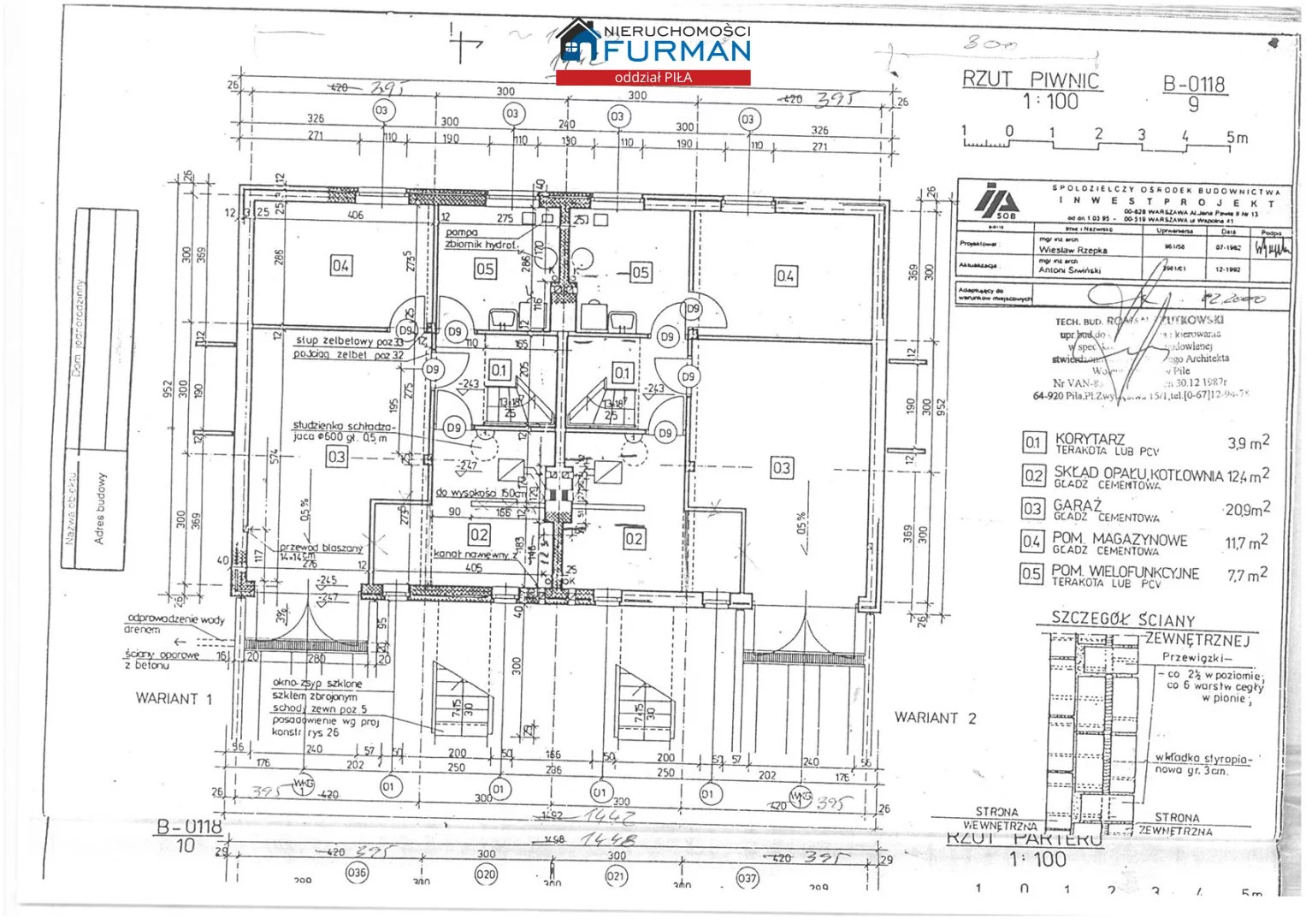 Dom 198,00 m², oferta nr , FRP-DS-197341, Piła, Górne