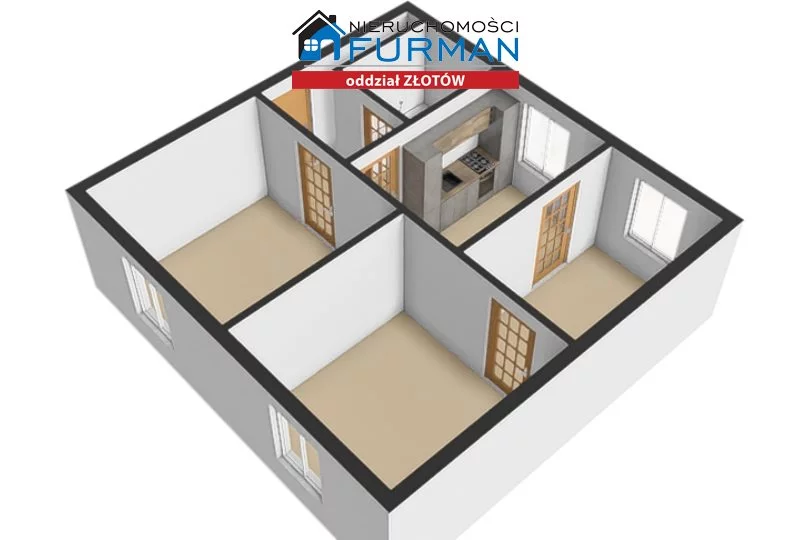 Dom 68,00 m², oferta nr , FZL-DS-197484, Okonek