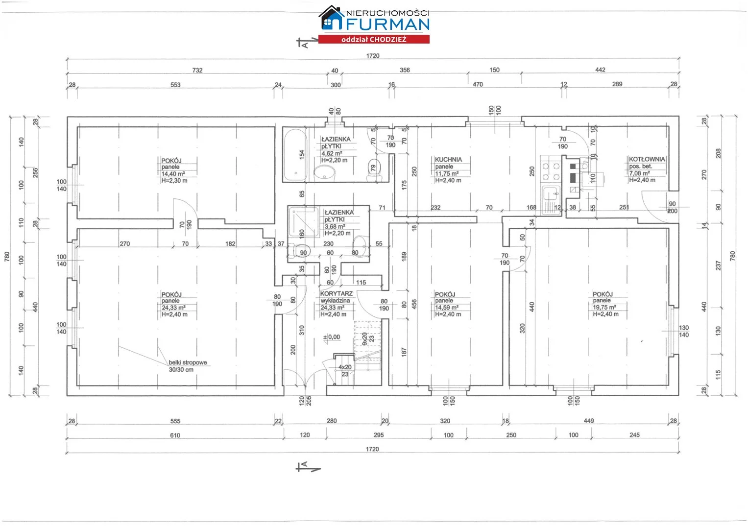 Dom 125,00 m², oferta nr , FRC-DS-196365, Chodzież