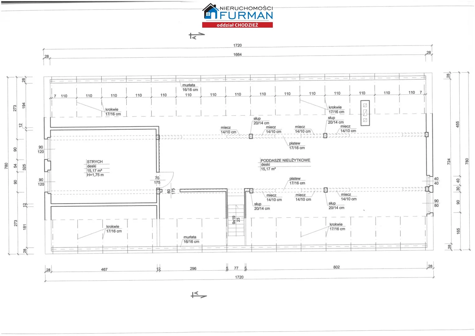Dom 125,00 m², oferta nr , FRC-DS-196365, Chodzież
