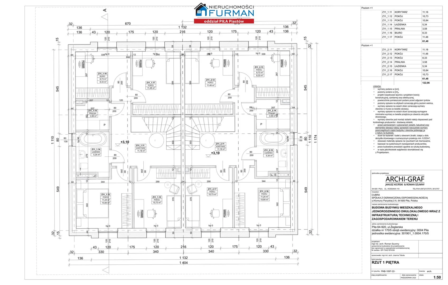 Dom 124,85 m², oferta nr , FRP-DS-196433, Piła, Koszyce