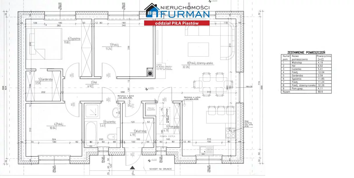 Dom 89,60 m², oferta nr , FRP-DS-197572, Ujście