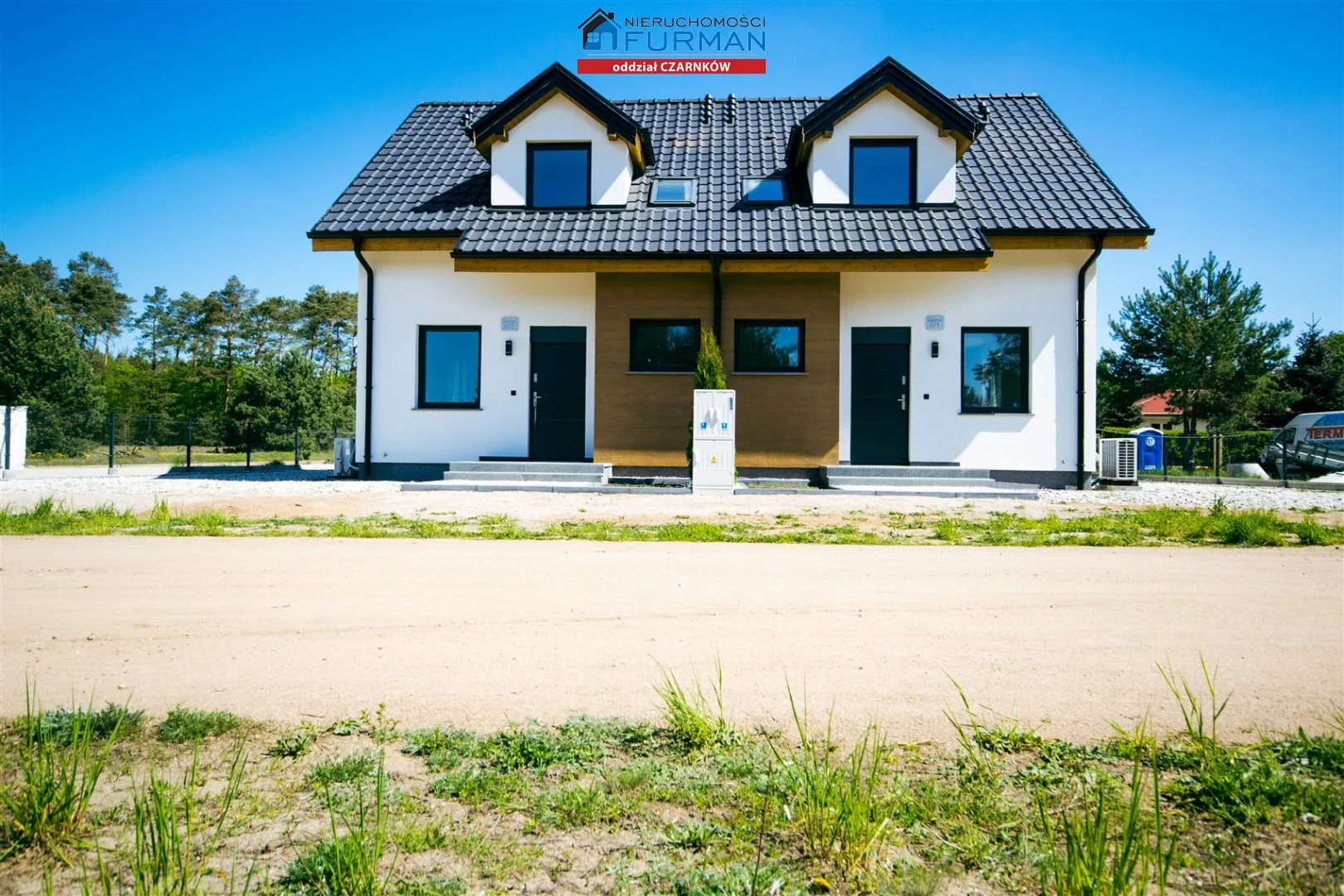 Dom bliźniak 84,00 m², Wieleń, Sprzedaż