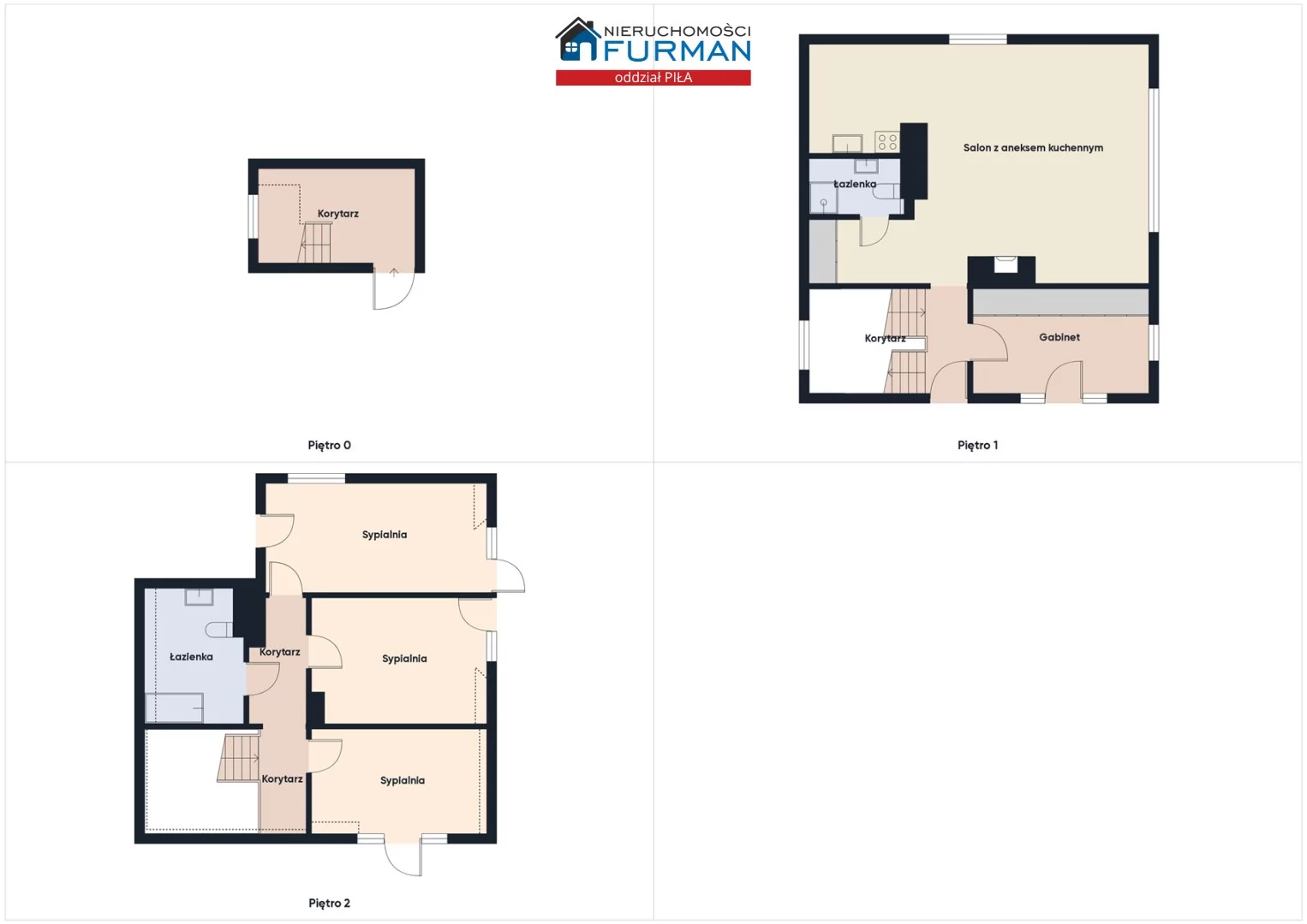 Dom 186,91 m², oferta nr , FRP-DS-198089-1, Piła, Górne
